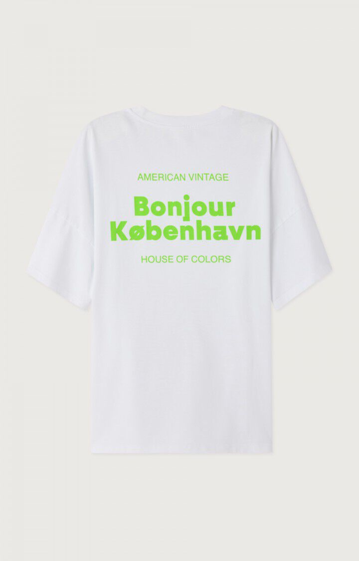 Unisex's t-shirt Fizvalley "Bonjour"