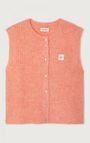 Women's cardigan East, WHITE PEACHES MELANGE, hi-res