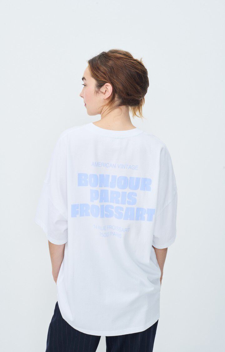 Unisex's t-shirt Fizvalley "Bonjour Paris Froissart"