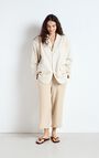 Women's joggers Atubay, LINEN, hi-res-model