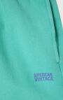 Women's shorts Izubird, VINTAGE GREEN ACQUA, hi-res