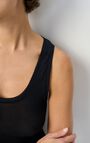 Women's tank top Massachusetts, BLACK, hi-res-model