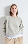 Women's jumper Vitow, MELANGE LIGHT GREY, hi-res-model