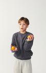 Kid's sweatshirt Doven, OVERDYED CARBON, hi-res-model