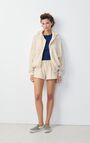 Women's shorts Itonay, MELANGE ECRU, hi-res-model