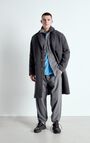 Men's coat Bazybay, MELANGE CHARCOAL, hi-res-model