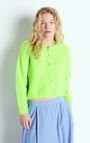 Women's cardigan Vitow, FLUORESCENT APPLE, hi-res-model