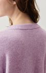 Women's cardigan Damsville, MELANGE GLYCINE, hi-res-model