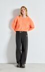 Women's cardigan Vitow, FLUORESCENT CARROT MELANGE, hi-res-model