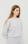 Women's sweatshirt Evona, MELANGE LIGHT GREY, hi-res-model