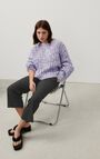 Women's trousers Kabird, MELANGE CHARCOAL, hi-res-model