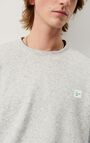 Men's sweatshirt Evona, MELANGE LIGHT GREY, hi-res-model