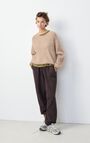 Women's jumper East, MELANGE BEIGE, hi-res-model