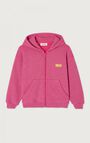 Kid's hoodie Doven, OVERDYED FLUO GERANIUM, hi-res