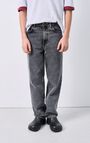 Kid's straight jeans Yopday, GREY SALT AND PEPPER, hi-res-model