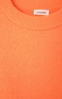 Women's jumper Vitow, FLUORESCENT CARROT MELANGE, hi-res