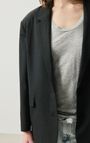 Women's blazer Kabird, MELANGE CHARCOAL, hi-res-model