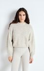Women's jumper East, MELANGE POWDER SNOW, hi-res-model