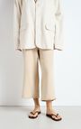 Women's joggers Atubay, LINEN, hi-res-model