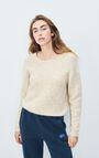 Women's jumper East, MELANGE POWDER SNOW, hi-res-model