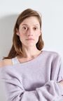 Women's jumper Damsville, MELANGE GLYCINE, hi-res-model