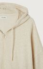 Women's hoodie Itonay, MELANGE ECRU, hi-res