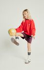 Kid's shorts Doven, OVERDYED BURGUNDY, hi-res-model