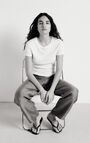 Women's trousers Detown, VERDIGRIS, hi-res-model