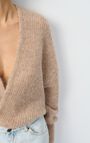 Women's cardigan East, MELANGE BEIGE, hi-res-model