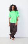 Women's t-shirt Fizvalley, FLASHY GREEN, hi-res-model
