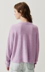 Women's cardigan Damsville, MELANGE GLYCINE, hi-res-model