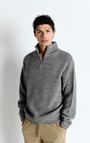 Men's jumper Crashway, HEATHER GREY, hi-res-model