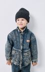 Kid's beanie East, MELANGE CHARCOAL, hi-res-model