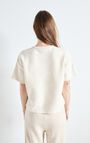 Women's t-shirt Bobypark, ECRU, hi-res-model