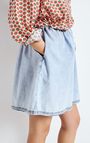 Women's skirt Paybou, BLUE SNOW, hi-res-model