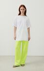 Unisex's t-shirt Fizvalley "Bonjour Malibu", WHITE, hi-res-model