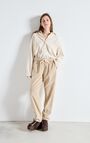 Women's trousers Padow, MASTIC, hi-res-model