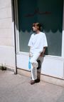 Unisex's t-shirt Fizvalley "Bonjour", NEW YORK, hi-res-model