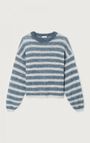 Women's jumper Nenybay, POLAR MELANGE STRIPED TORNADO MELANGE, hi-res