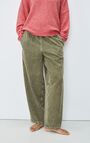 Women's trousers Uzatown, OLIVE, hi-res-model