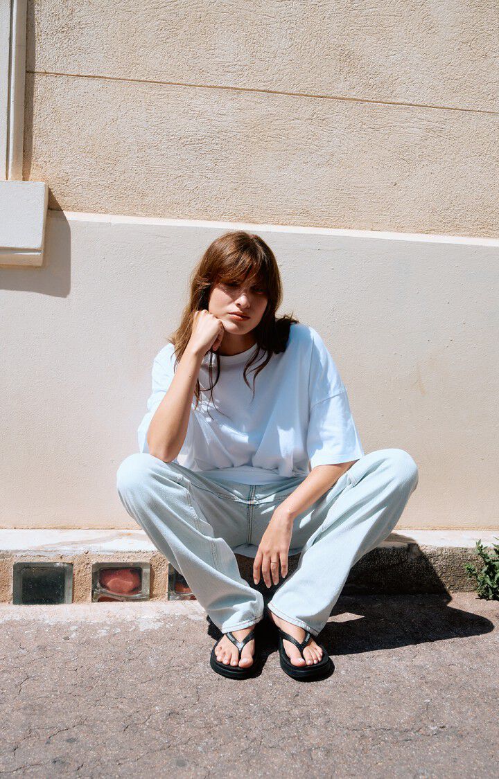 Unisex's t-shirt Fizvalley "Bonjour"