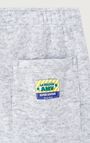 Kid's shorts Evona, MELANGE LIGHT GREY, hi-res