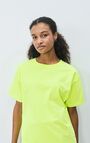 Women's t-shirt Fizvalley, FLUORESCENT MIMOSA, hi-res-model