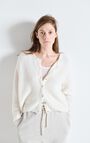 Women's cardigan Vitow, WHITE, hi-res-model