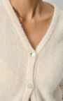 Women's cardigan East, MELANGE PEARL, hi-res-model