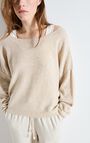 Women's jumper Damsville, MELANGE SAND, hi-res-model