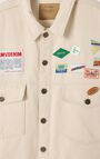 Unisex's jacket Snopdog - 20 years, ECRU, hi-res