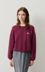 Women's sweatshirt Izubird, VINTAGE BURGUNDY, hi-res-model