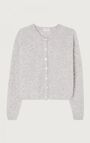 Women's cardigan Vitow, MELANGE LIGHT GREY, hi-res