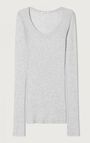 Women's t-shirt Massachusetts, HEATHER GREY, hi-res